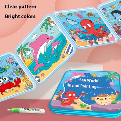 Water Coloring Book