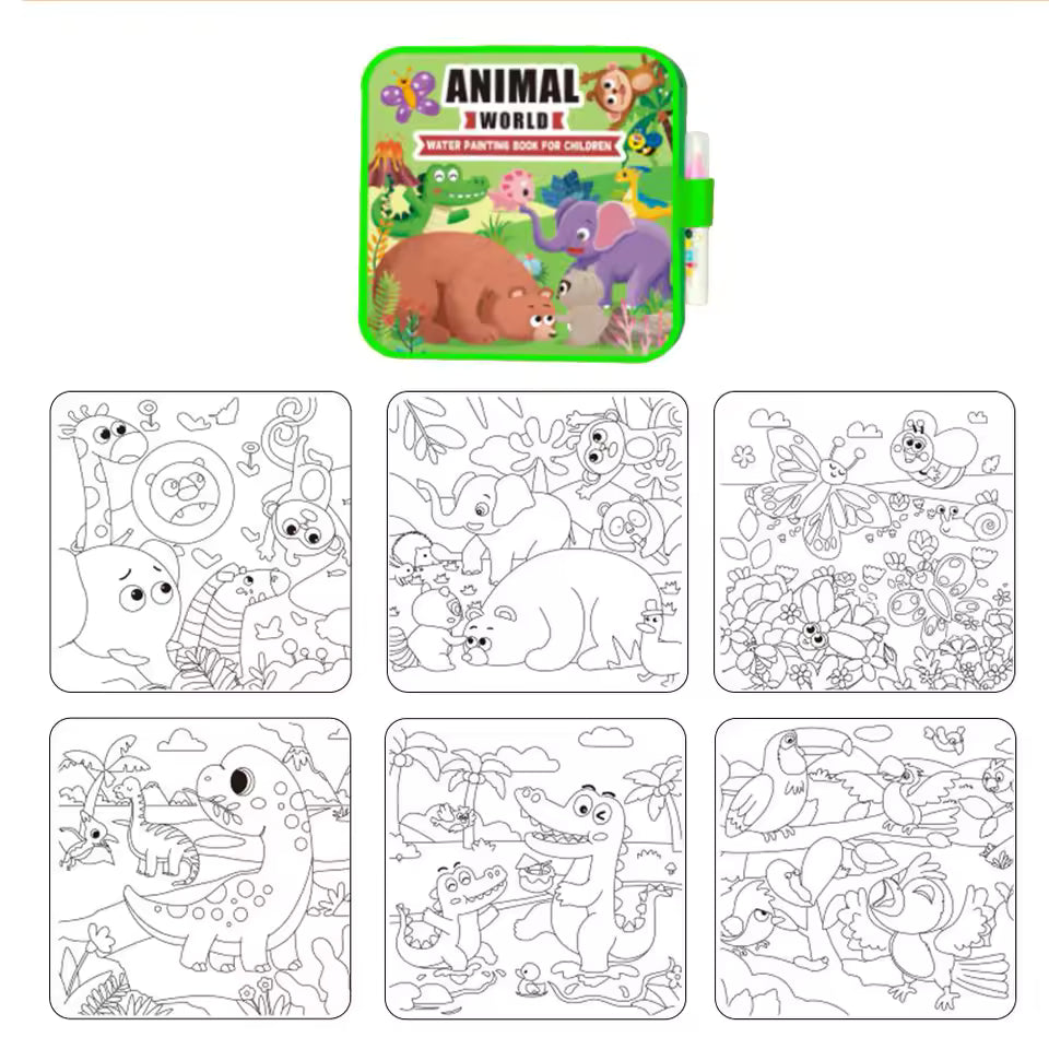 Water Coloring Book