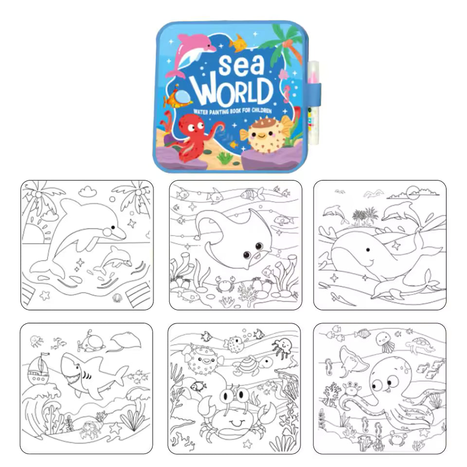 Water Coloring Book