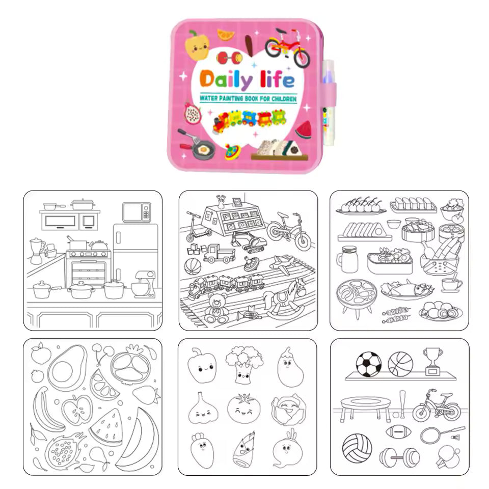Water Coloring Book